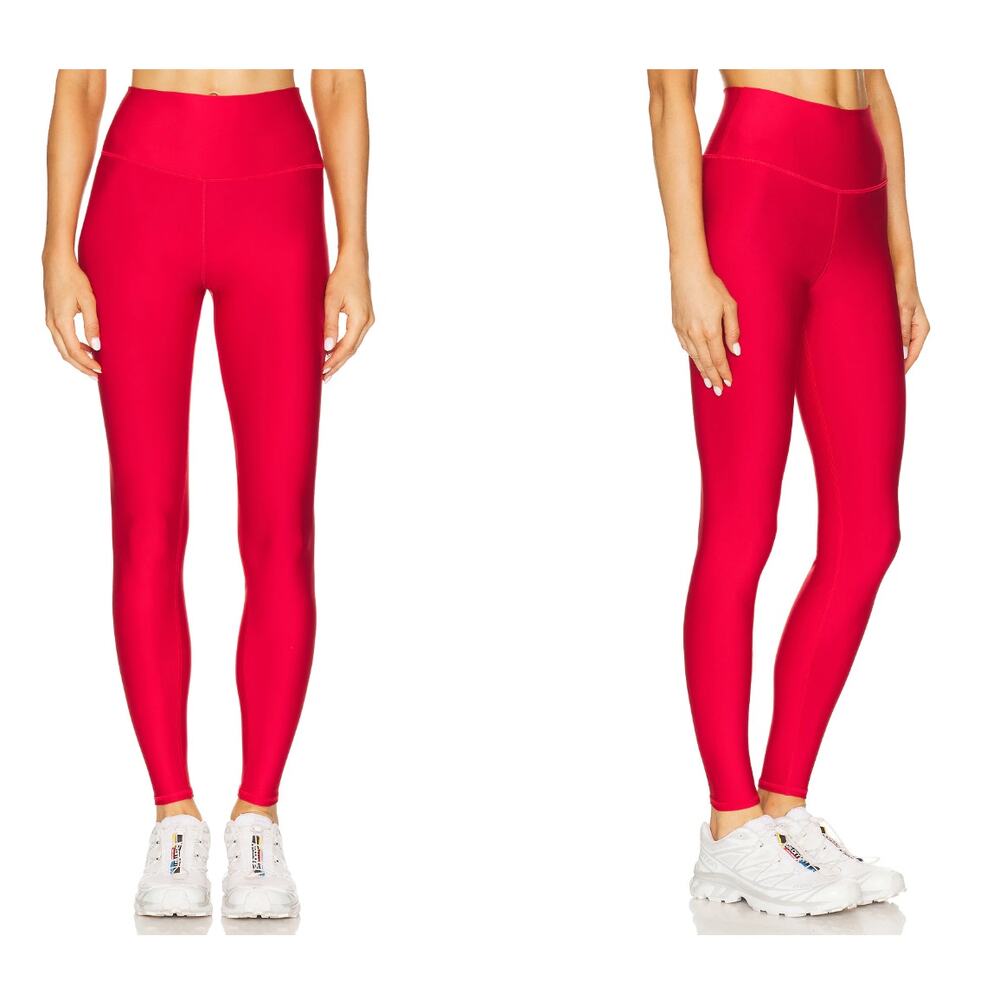ALO Yoga High-Waist Leggings in Bright Pink
